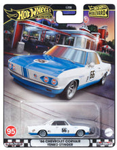 Load image into Gallery viewer, Hot Wheels Boulevard 66 Chevrolet Corvair Yenko Stinger (HRT69-9866) Maple and Mangoes
