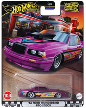 Load image into Gallery viewer, Hot Wheels Boulevard &#39;86 Ford Thunderbird Pro Stock Maple and Mangoes
