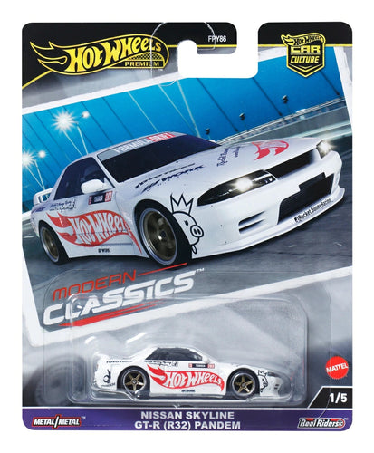 Hot Wheels Car Culture Modern Classics Nissan Skyline GT-R (R32) Pandem Maple and Mangoes