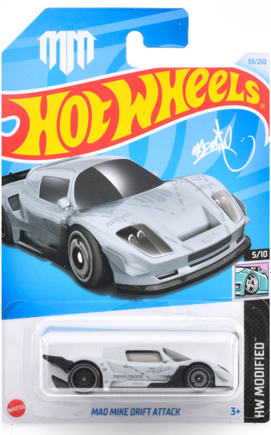 Hot Wheels Basic Car Mad Mike Drift Attack (HXP78) – Maple and Mangoes