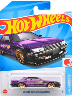 Hot Wheels Basic Car Nissan Skyline RS (KDR30) (HXP83) Maple and Mangoes