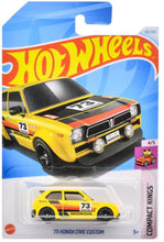 Load image into Gallery viewer, Hot Wheels Basic Car &#39;73 Honda Civic Custom (HXP92-9866) Maple and Mangoes
