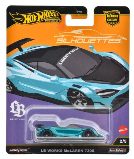 Hot Wheels Car Culture Silhouette Liberty Works McLaren 720S (Pre-order)