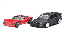 Load image into Gallery viewer, Premium 2-Pack Alfa Romeo 155 V6 Ti / &#39;69 Alfa Romeo 33 Stradale&nbsp; Maple and Mangoes
