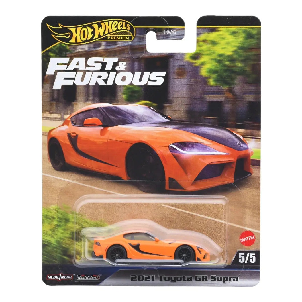 Hot Wheels Fast & Furious 2021 Toyota Gr Supra Maple and Mangoes