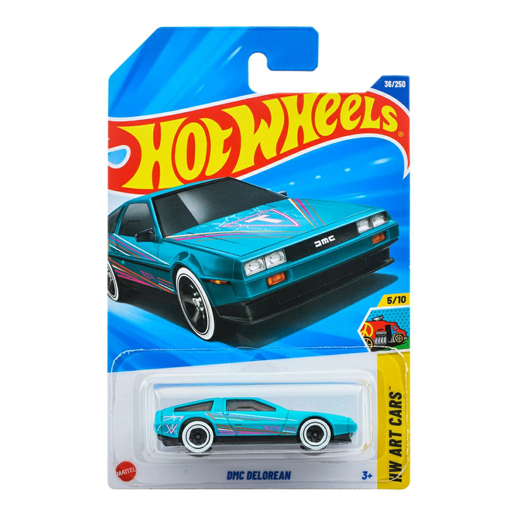 Hot Wheels Basic Car Dmc Delorean Maple and Mangoes