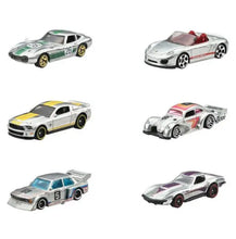 Load image into Gallery viewer, Hot Wheels Silver Series ZAMAC Multipack 6 Car Box Set 2026 Porsche BMW Corvette Maple and Mangoes
