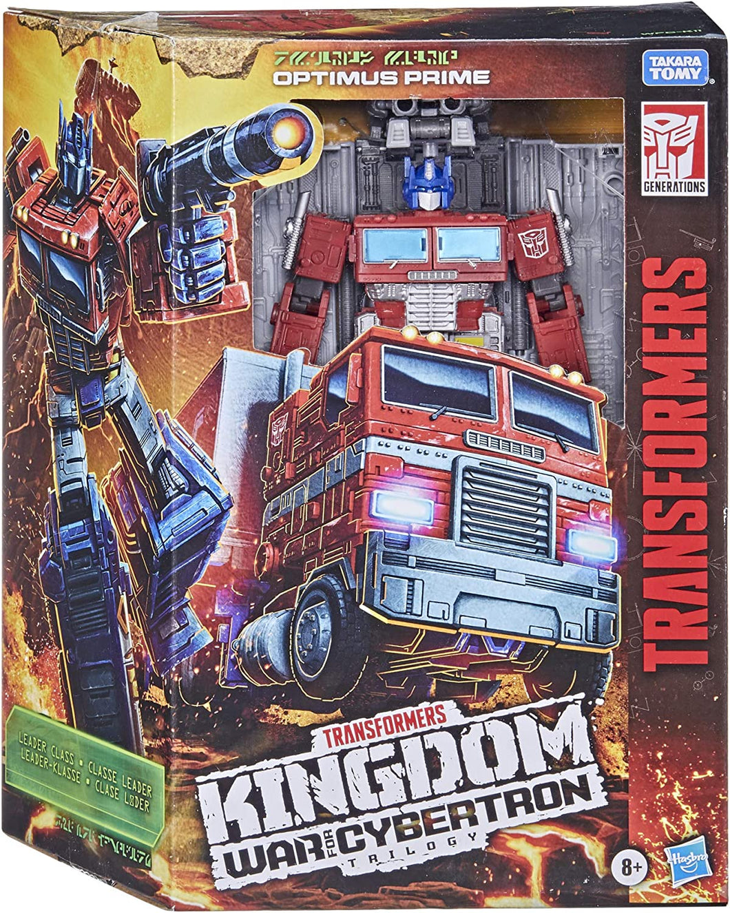 Transformers Generations War for Cybertron: Kingdom Leader WFC-K11 Optimus Prime) Maple and Mangoes