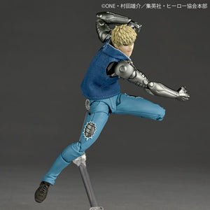 Revoltech Amazing Yamaguchi Genos One Punch Man Action Figure Limited Bonus Set Maple and Mangoes