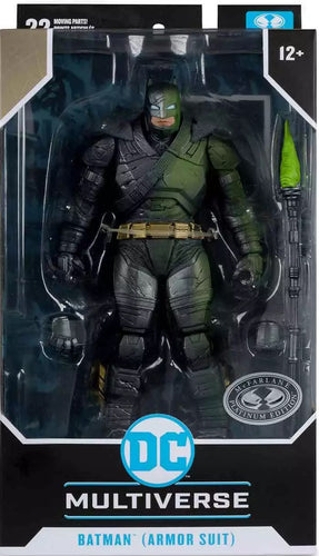 DC Multiverse Wave 20 Batman Armored Suit Batman v Superman: Dawn of Justice 7-Inch Scale Action Figure Platinum Maple and Mangoes