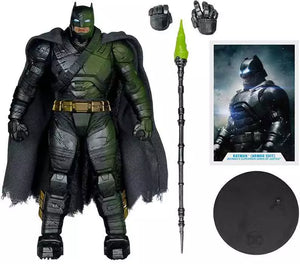 DC Multiverse Wave 20 Batman Armored Suit Batman v Superman: Dawn of Justice 7-Inch Scale Action Figure Platinum Maple and Mangoes