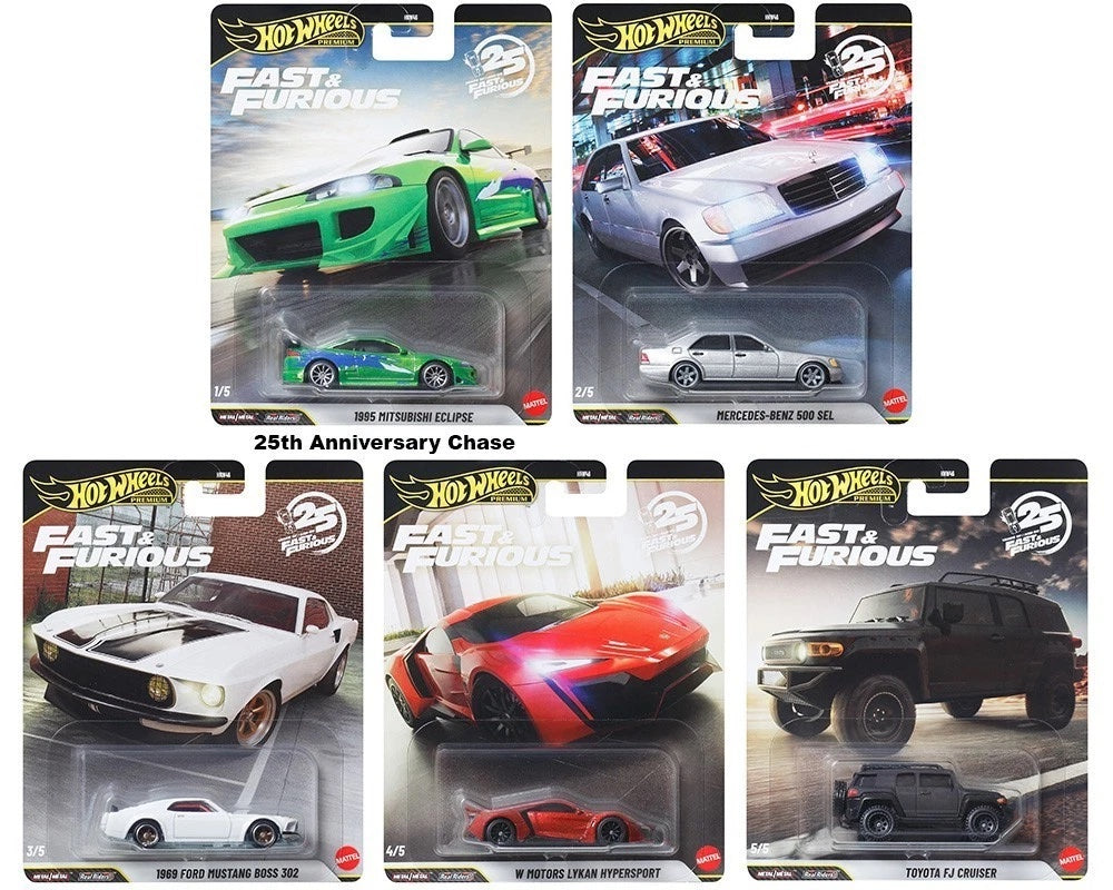 Hot Wheels Fast and Furious 2026 Mix 1 Vehicle Case of 10 Sealed