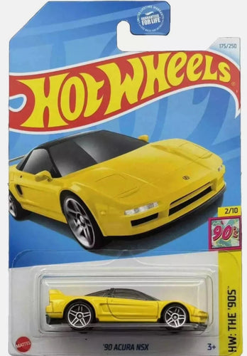 2024 Hot Wheels HW: The 90s 2/10 '90 Acura NSX Yellow Maple and Mangoes