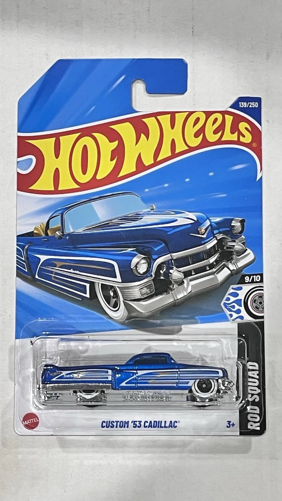 Hot Wheels Custom '53 Cadillac #139 Rod Squad 9/10 2025 Hot Wheels