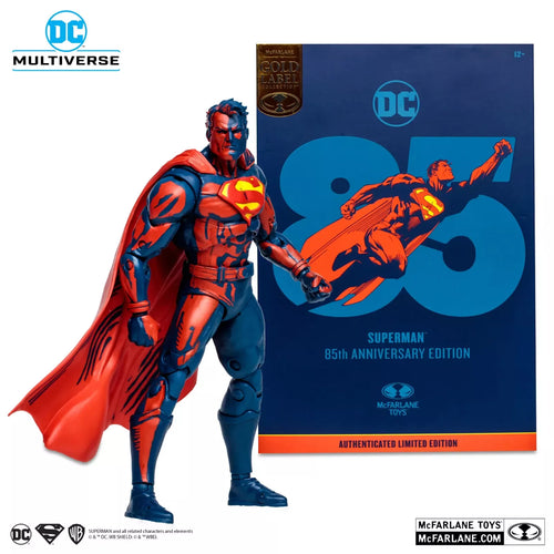 DC Multiverse 7 in 85th Anniversary GOLD LABEL Superman - SDCC 2023 Exclusive  Maple and Mangoes