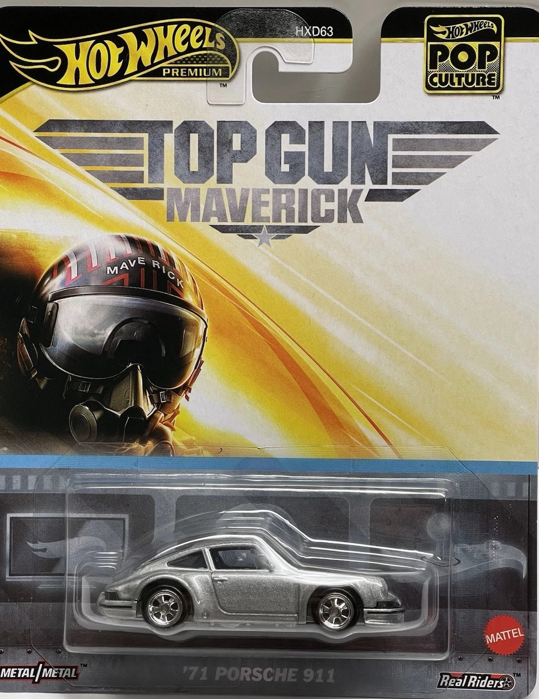 2025 Hot Wheels Premium Pop Culture Top Gun Maverick '71 Porsche 911 Maple and Mangoes