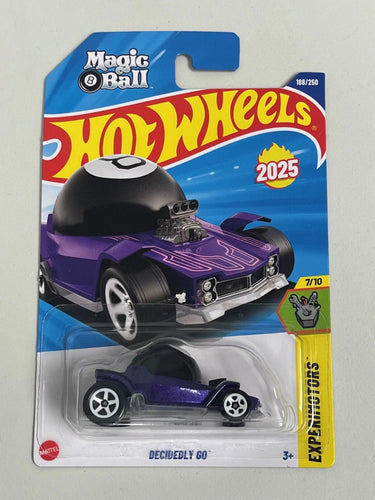 Hot Wheels Decidedly Go Magic 8 Ball #188 Experimotors 7/10 2025 A50 Maple and Mangoes