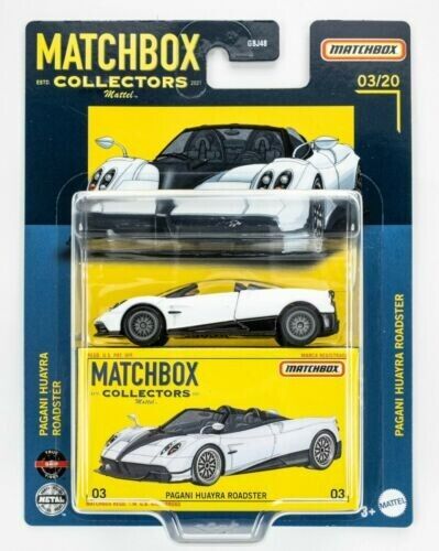 2022 Matchbox Collectors #03 Pagani Huayra Roadster Maple and Mangoes