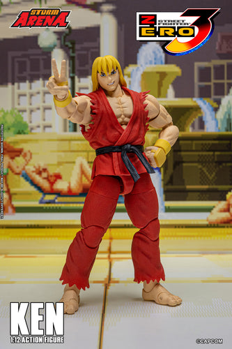 1/12 Street Fighter ZERO 3 Action Figure Ken Maple and Mangoes