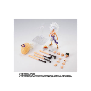 S.H.Figuarts Monkey D. Luffy Gear 5 -Egghead Arc- One Piece Action Figure Limited Edition Maple and Mangoes