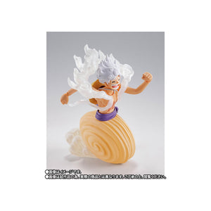 S.H.Figuarts Monkey D. Luffy Gear 5 -Egghead Arc- One Piece Action Figure Limited Edition Maple and Mangoes
