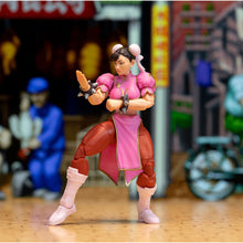 Load image into Gallery viewer, Street Fighter Chun Li Pink 1/12 Deluxe Action Figure Exclusive Maple and Mangoes

