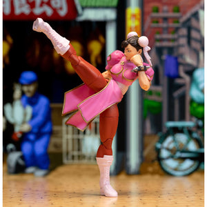 Street Fighter Chun Li Pink 1/12 Deluxe Action Figure Exclusive Maple and Mangoes