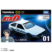 Load image into Gallery viewer, Tomica Premium Unlimited 01 Initial D AE86 Trueno (Takumi Fujiwara) Maple and Mangoes
