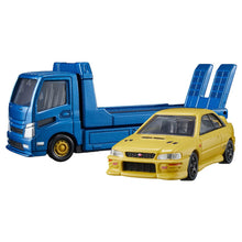 Load image into Gallery viewer, tomica transporter Subaru Impreza WRX Type R STi version Maple and Mangoes
