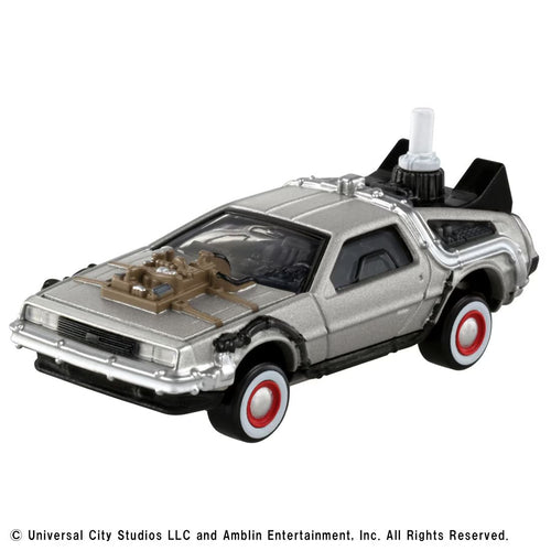 [JP Ver.]Tomica Premium Unlimited Diecast Model Car No02 - BACK TO THE FUTURE PART3 TIME MACHINE Maple and Mangoes