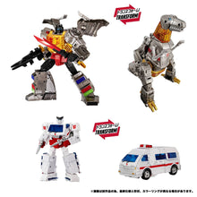 Load image into Gallery viewer, Transformers: Grimlock &amp; Ratchet Dinobot Island (Part 1) - Dramatic Capture Series [Takara Tomy] Maple 
