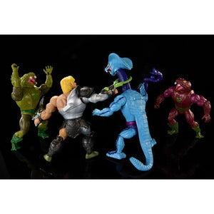 Masters of the Universe Origins Snake Men Action Figure 4-Pack - Exclusive Maple and Mangoes