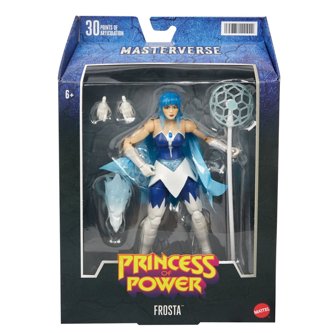 Masters of the Universe Masterverse Princess of Power Frosta Action Figure Maple and Mangoes