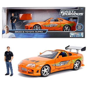 Toyota supra diecast best sale 1 24
