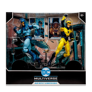 DC Collector Booster Gold and Blue Beetle 7-Inch Scale Action Figure 2-Pack Maple and Mangoes