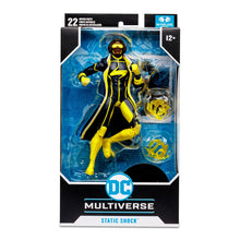 Load image into Gallery viewer, DC Multiverse Static Shock New 52 7-Inch Scale Action Figure Maple and Mangoes
