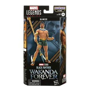 Black Panther Wakanda Forever Marvel Legends 6-Inch Namor Action Figure Maple and Mangoes