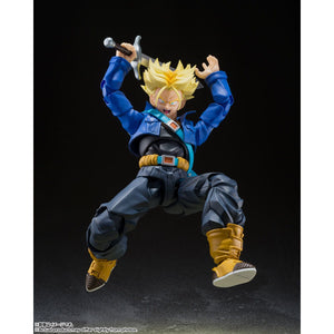 Dragon Ball Z Super Saiyan Trunks The Boy from the Future S.H.Figuarts Action Figure Maple and Mangoes