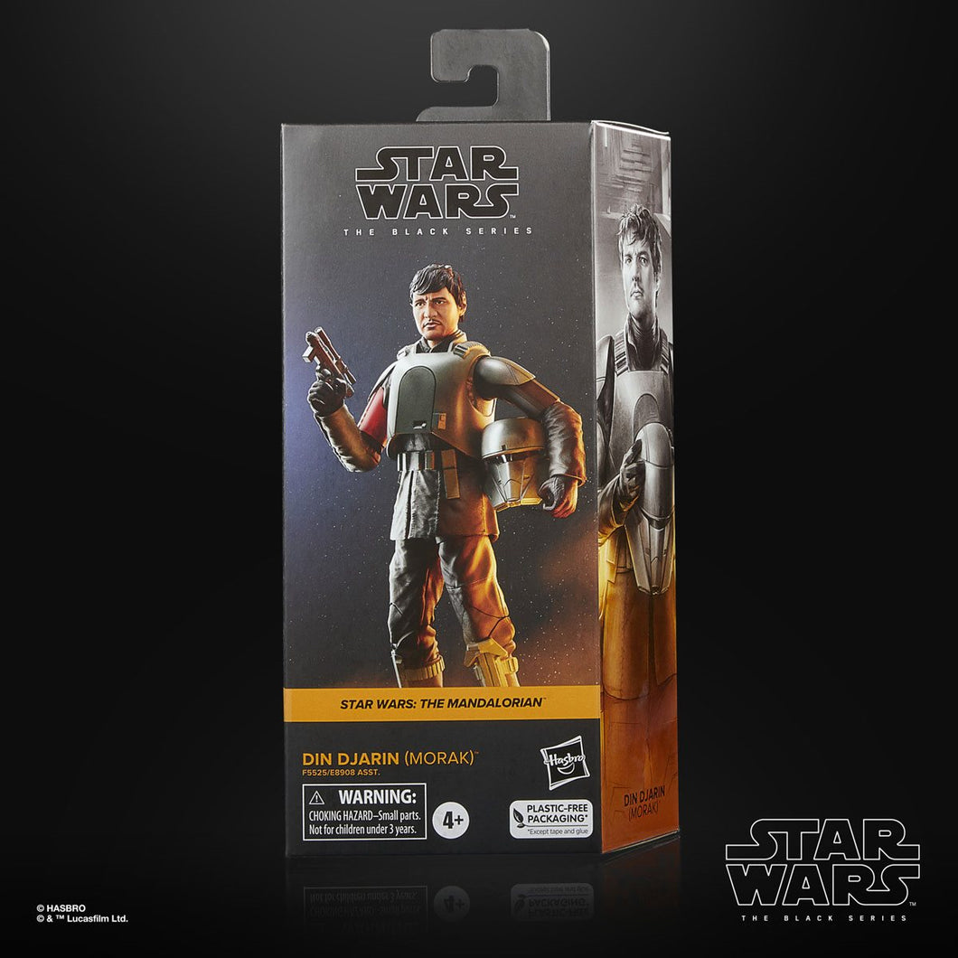 Star Wars The Black Series Din Djarin (Morak) 6-Inch Action Figure Maple and Mangoes