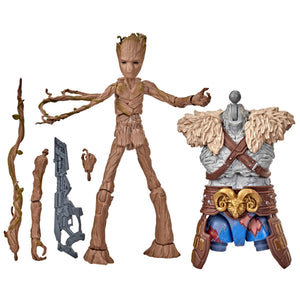 Thor: Love and Thunder Marvel Legends Groot 6-Inch Action Figure Maple and Mangoes