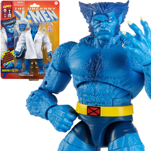 X-Men Retro Marvel Legends 6-Inch Beast Action Figure Maple and Mangoes