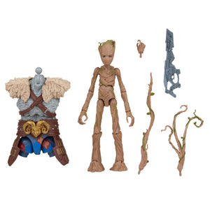 Thor: Love and Thunder Marvel Legends Groot 6-Inch Action Figure Maple and Mangoes