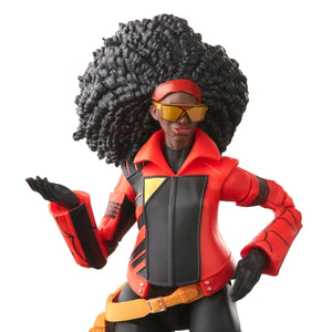Spider-Man Across The Spider-Verse Marvel Legends Jessica Drew Spider-Woman 6-Inch Action Figure Maple and Mangoes