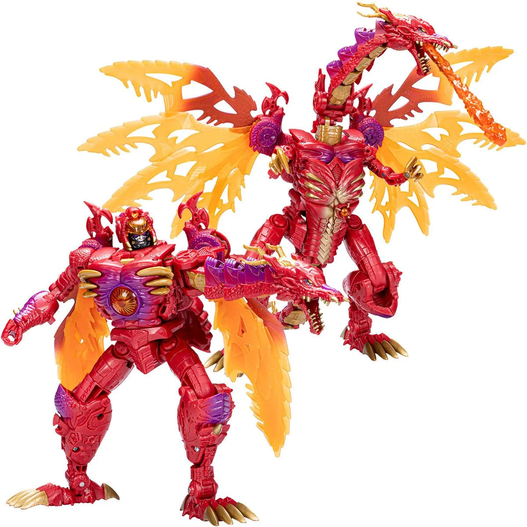 Transformers Generations Legacy Leader Transmetal II Megatron Maple and Mangoes