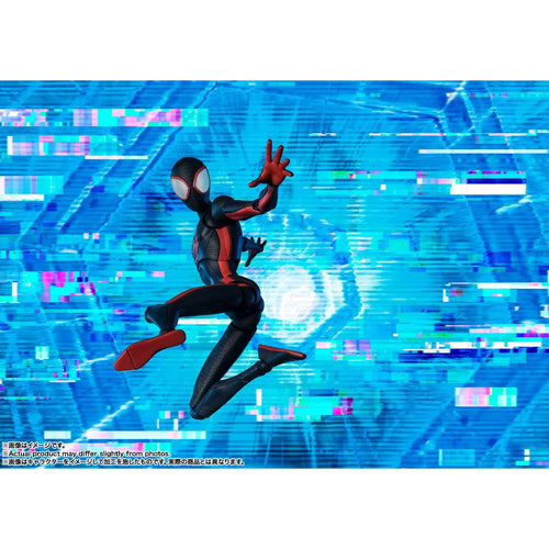 Spider-Man: Across the Spider-Verse Spider-Man Miles Morales S.H.Figuarts Action Figure Maple and Mangoes