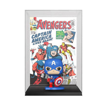 Load image into Gallery viewer, The Avengers #4 (1963) Captain America Pop! Comic Cover Figure with Case #27 Maple and Mangoes
