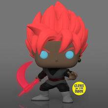 Load image into Gallery viewer, Dragon Ball Super Saiyan Rose Goku Black Glow-in-the-Dark Pop! Vinyl Figure - Entertainment Earth Exclusive Maple and Mangoes
