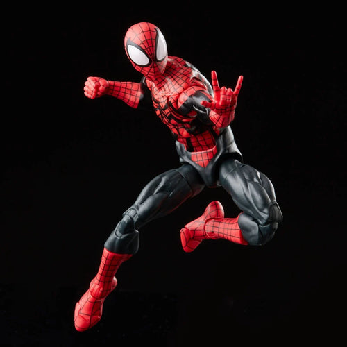 Spider-Man Retro Marvel Legends Ben Reilly Spider-Man 6-Inch Action Figure Maple and Mangoes