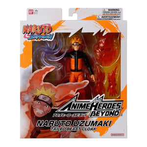 Naruto Shippuden Anime Heroes Beyond Naruto Tailed Beast Cloak Action figure Maple and Mangoes