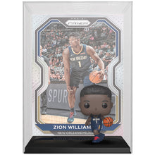 Load image into Gallery viewer, NBA Zion Williamson Pop! Trading Card Figure with Case
